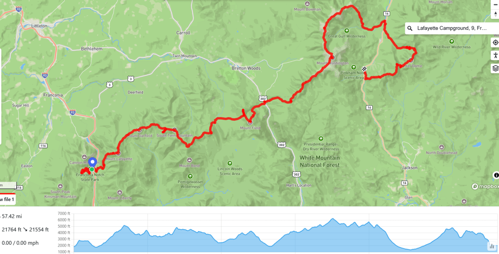 AMC White Mountains Hut to Hut Adventure&nbsp;2025